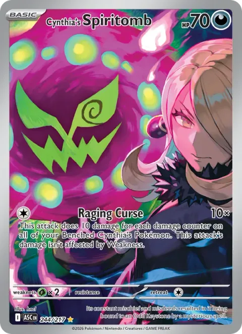 Cynthia's Spiritomb [Raging Curse]