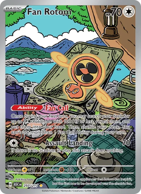 Fan Rotom [Fan Call | Assault Landing]