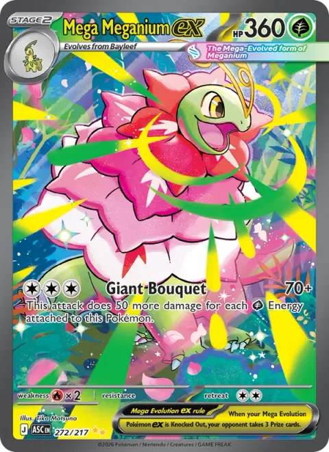 Mega Meganium ex [Giant Bouquet]