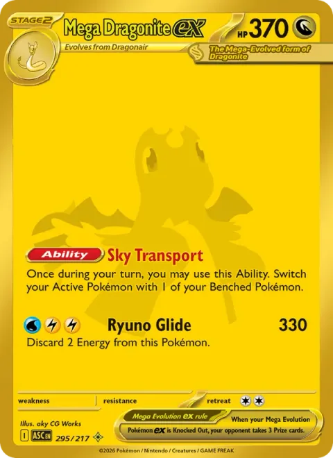 Mega Dragonite ex [Sky Transport | Ryuno Glide]