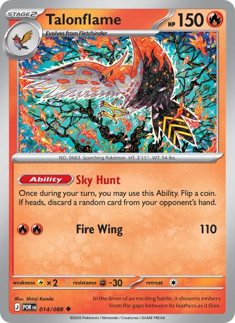 Talonflame [Sky Hunt | Fire Wing]