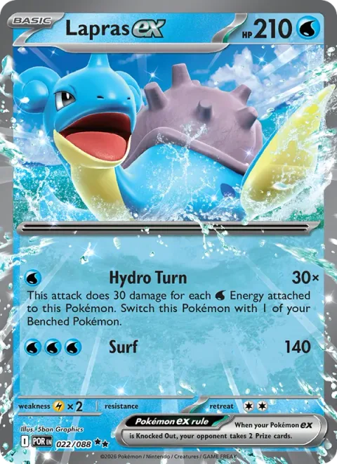 Lapras ex [Hydro Turn | Surf]