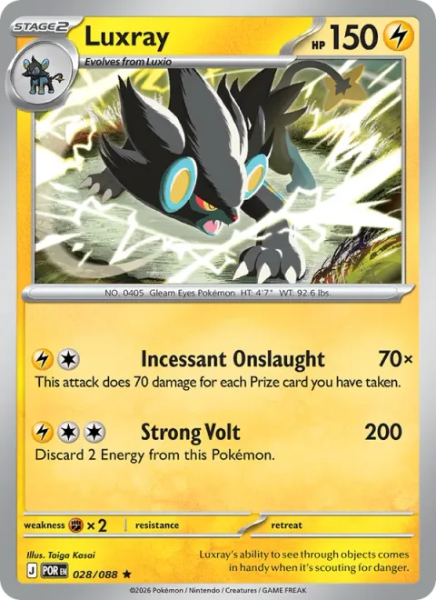 Luxray [Incessant Onslaught | Strong Volt]