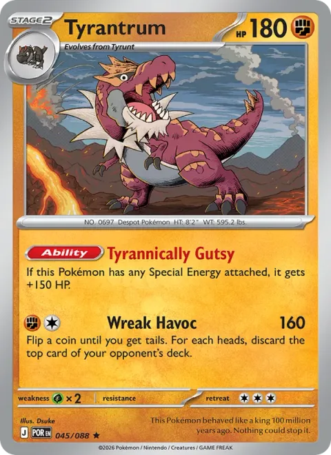 Tyrantrum [Tyrannically Gutsy | Wreak Havoc]