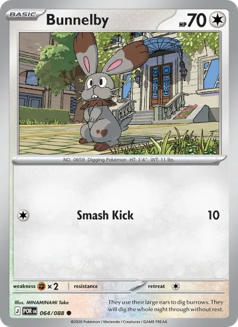 Bunnelby [Smash Kick]
