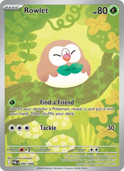 Rowlet [Find a Friend | Tackle]