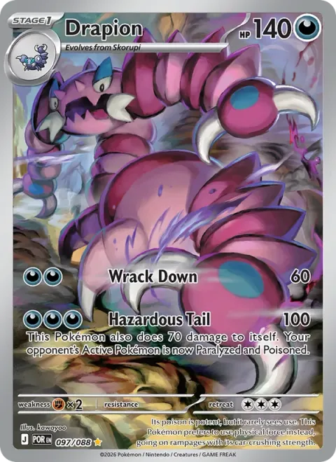 Drapion [Wrack Down | Hazardous Tail]