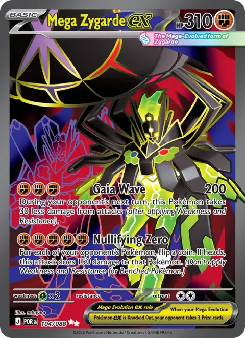Mega Zygarde ex [Gaia Wave | Nullifying Zero]
