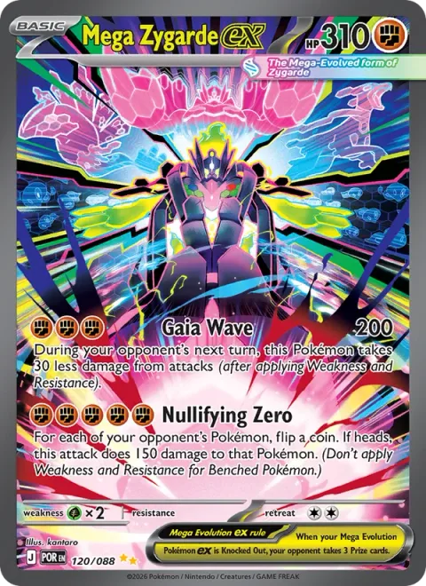 Mega Zygarde ex [Gaia Wave | Nullifying Zero]