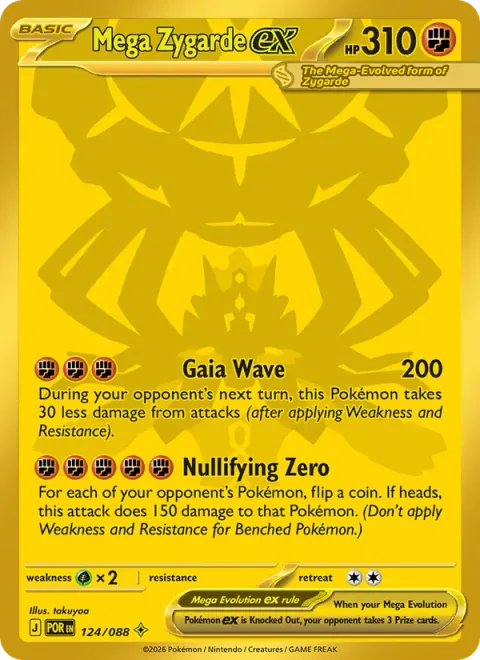 Mega Zygarde ex [Gaia Wave | Nullifying Zero]