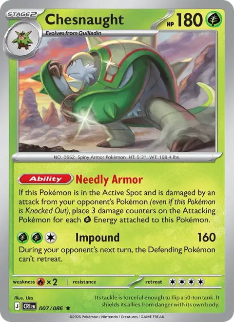 Chesnaught [Needly Armor | Impound]