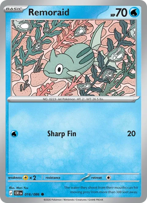 Remoraid [Sharp Fin]