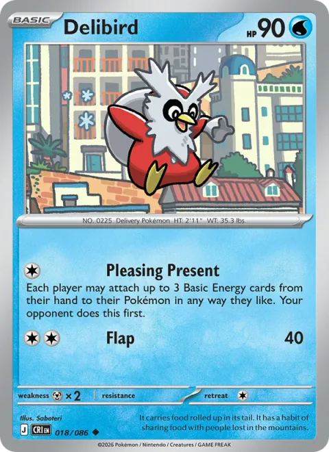 Delibird [Pleasing Present | Flap]