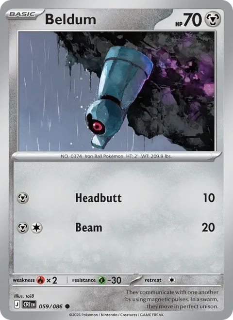 Beldum [Headbutt | Beam]