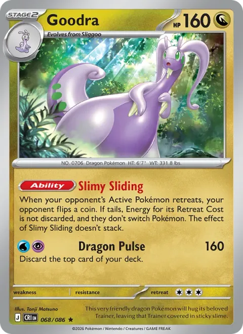 Goodra [Slimy Sliding | Dragon Pulse]