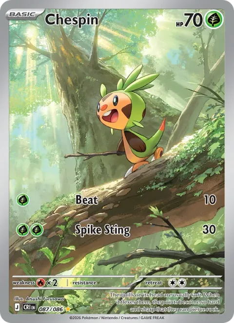 Chespin [Beat | Spike Sting]