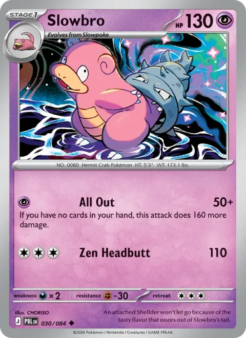 Slowbro [All Out | Zen Headbutt]