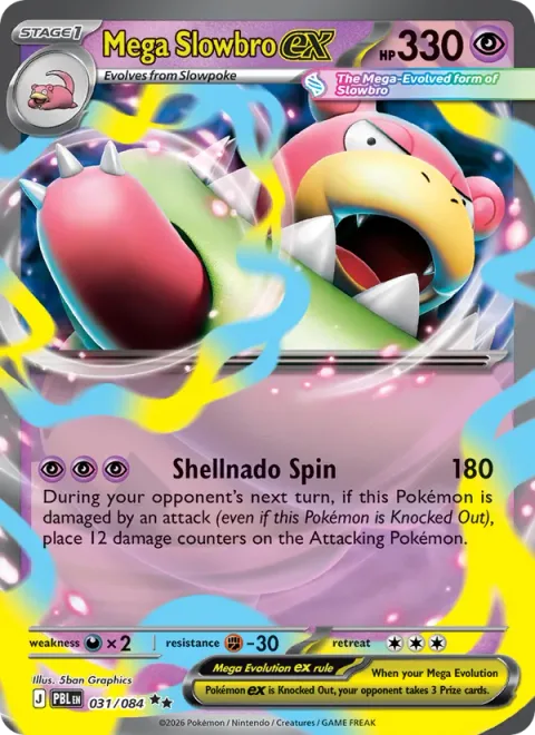 Mega Slowbro ex [Shellnado Spin]