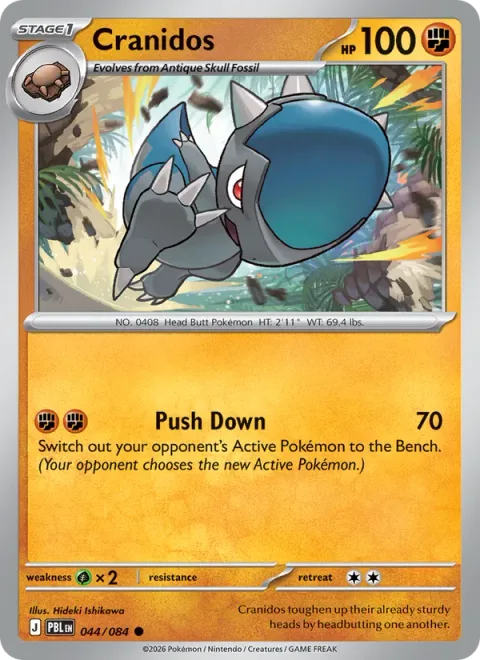 Cranidos [Push Down]