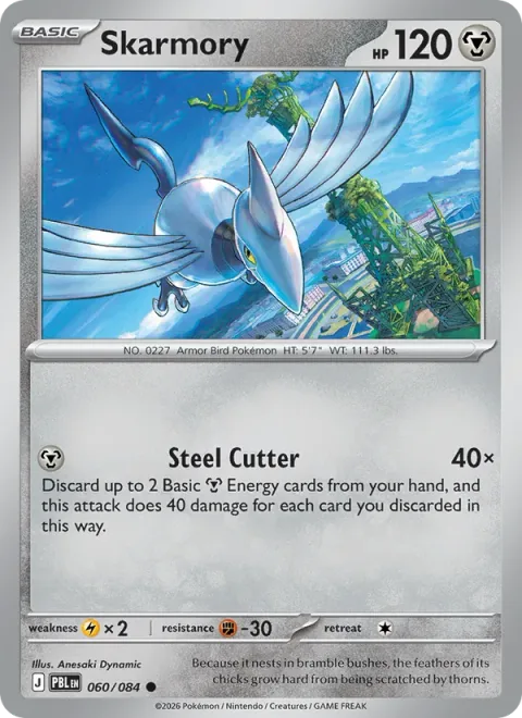 Skarmory [Steel Cutter]