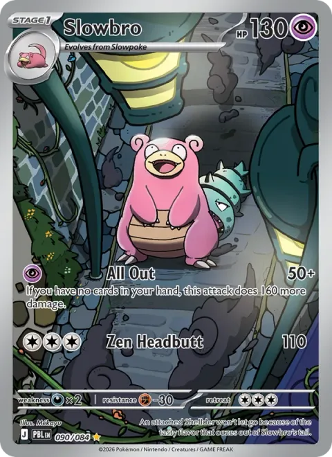 Slowbro [All Out | Zen Headbutt]