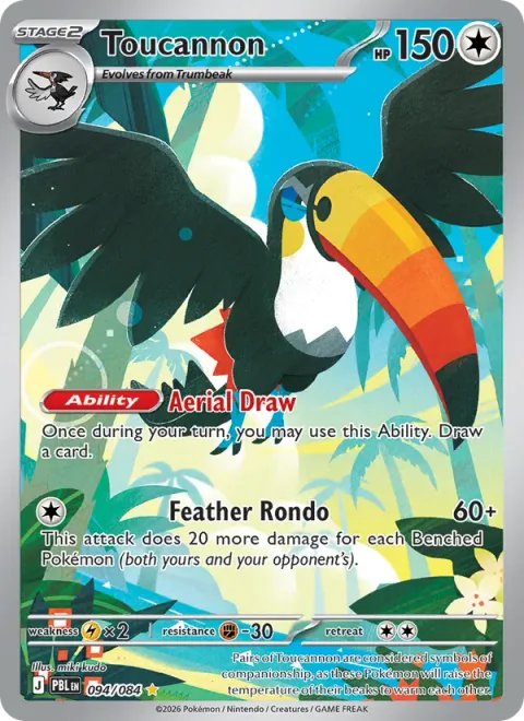 Toucannon [Aerial Draw | Feather Rondo]