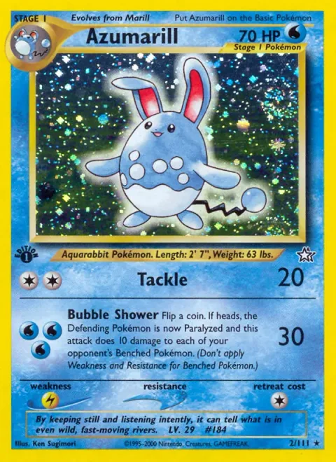 Azumarill [Tackle | Bubble Shower]