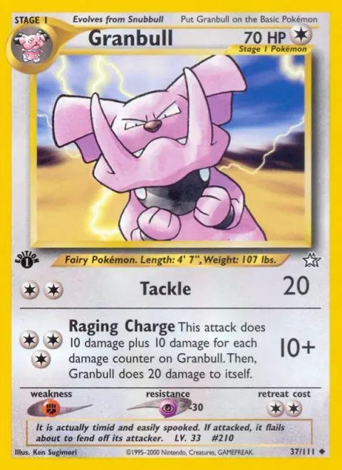 Granbull [Tackle | Raging Charge]