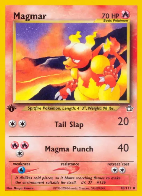 Magmar [Tail Slap | Magma Punch]
