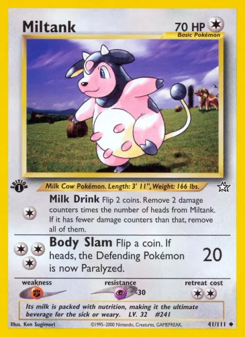 Miltank [Milk Drink | Body Slam]