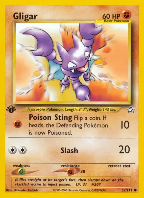 Gligar [Poison Sting | Slash]