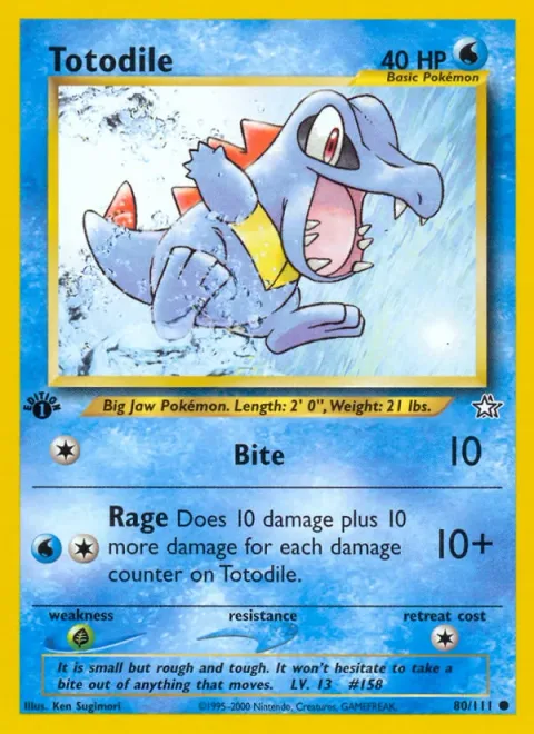 Totodile [Bite | Rage]