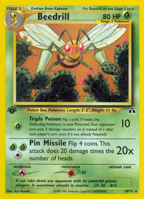 Beedrill [Triple Poison | Pin Missile]