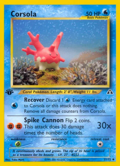 Corsola [Recover | Spike Cannon]