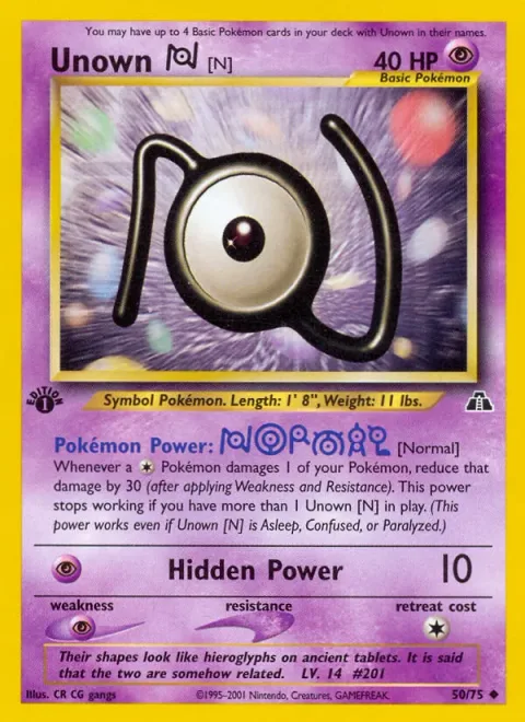 Unown [N] [Normal | Hidden Power]