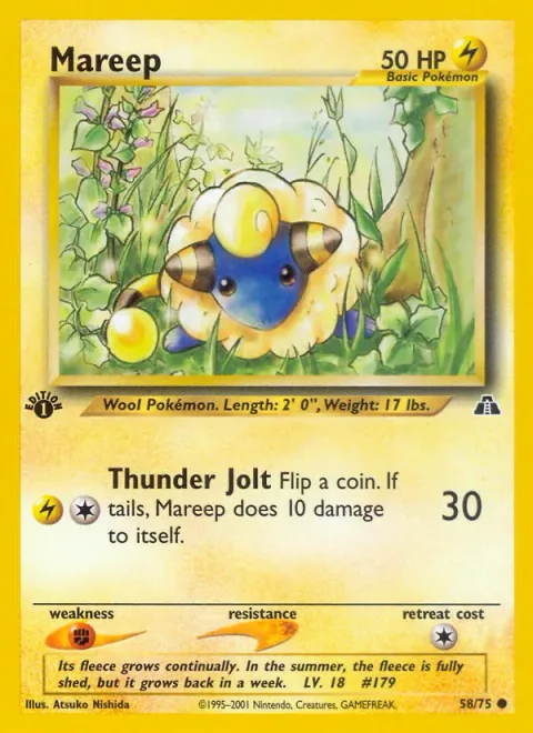 Mareep [Thunder Jolt]