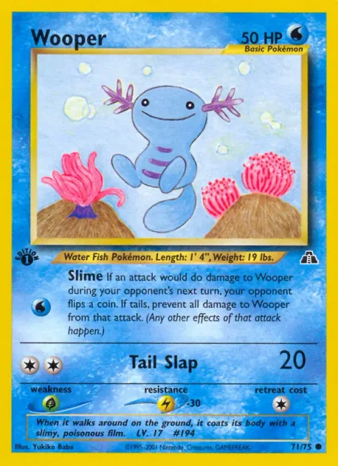 Wooper [Slime | Tail Slap]