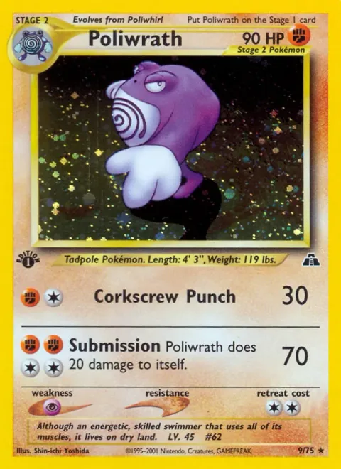 Poliwrath [Corkscrew Punch | Submission]