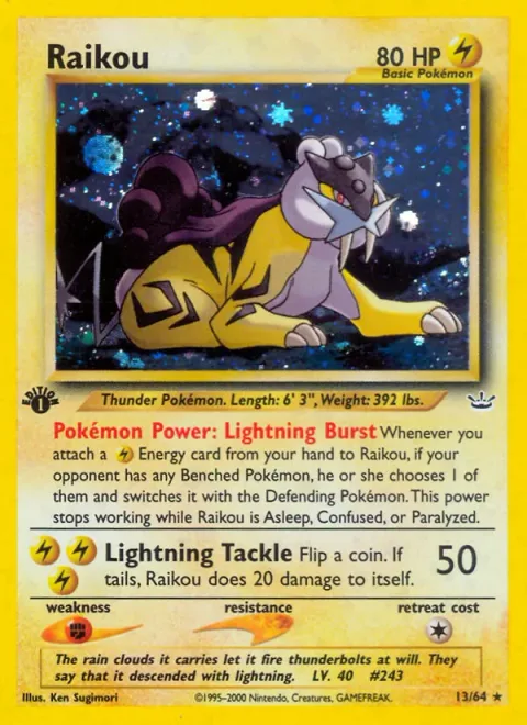 Raikou [Lightning Burst | Lightning Tackle]