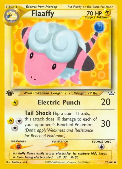 Flaaffy [Electric Punch | Tail Shock]