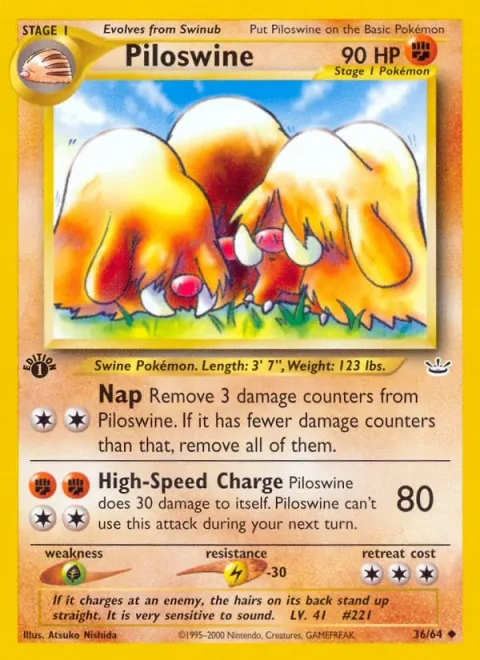Piloswine [Nap | High-Speed Charge]