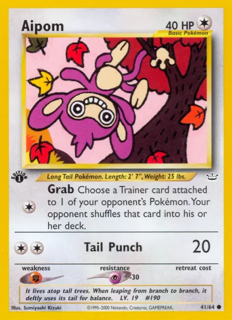 Aipom [Grab | Tail Punch]