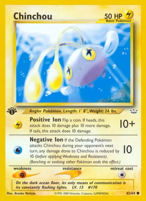 Chinchou [Positive Ion | Negative Ion]