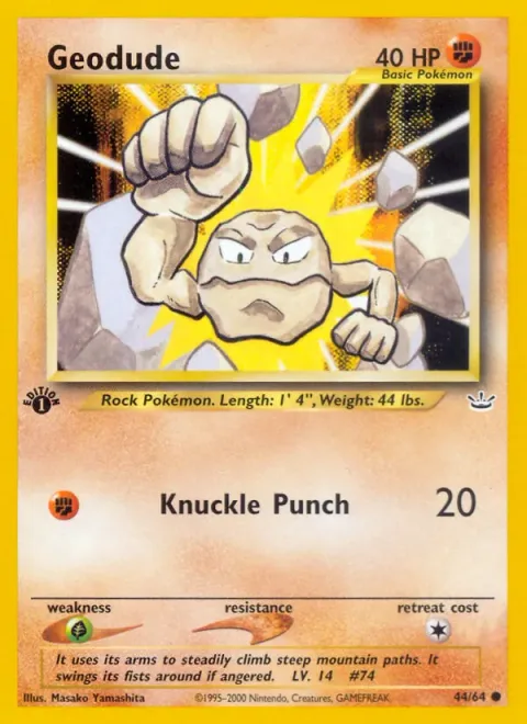 Geodude [Knuckle Punch]