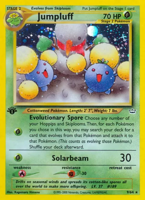 Jumpluff [Evolutionary Spore | Solarbeam]