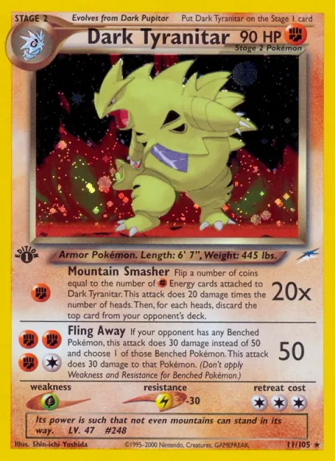 Dark Tyranitar [Mountain Smasher | Fling Away]