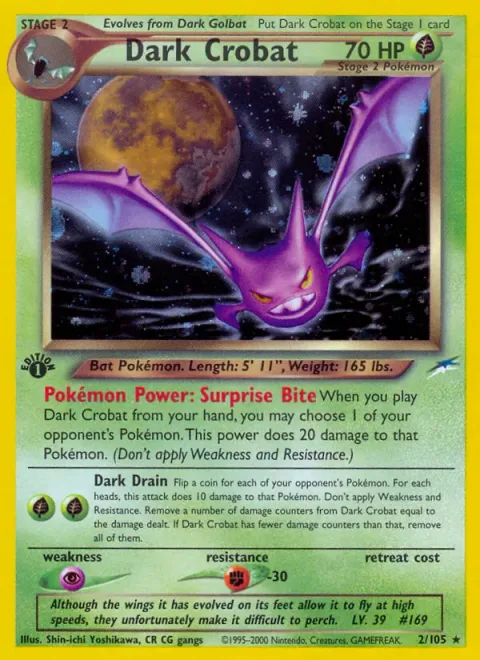 Dark Crobat [Surprise Bite | Dark Drain]