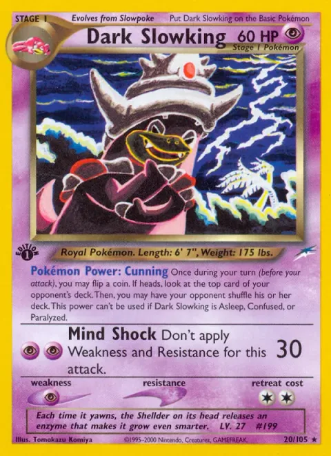 Dark Slowking [Cunning | Mind Shock]