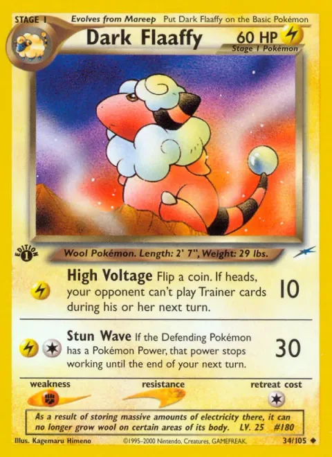 Dark Flaaffy [High Voltage | Stun Wave]