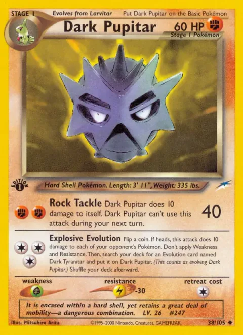 Dark Pupitar [Rock Tackle | Explosive Evolution]